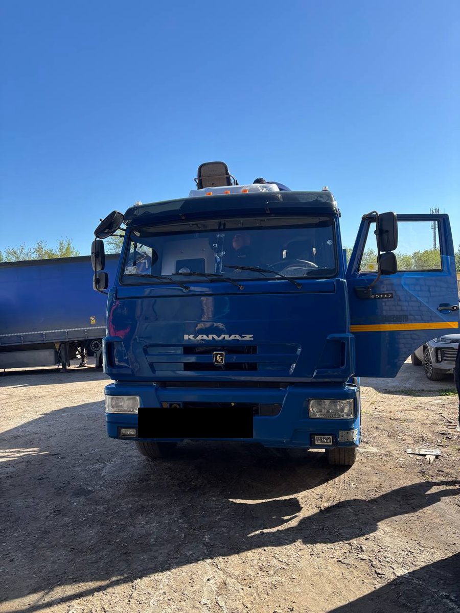 КамАЗ-65117 — установка климатического оборудования в Самаре